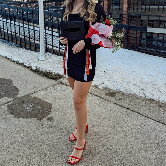 Size Small Black Ruched Mesh Mini Dress - Picture 1 of 6